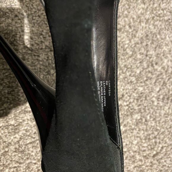 Steve Madden Black Suede Caryssa Heels - Picture 6 of 7